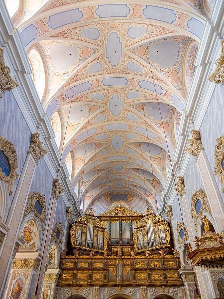 Zwick, Martin 아티스트의 The collegiate church-the interior-Gottweig Abbey-a UNESCO World Heritage Site-Wachau-Lower Austria작품입니다.
